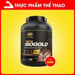 PVL ISO Gold - Premium Whey Protein With Probiotic - 5 Lbs (2.27kg)
