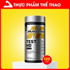 MUSCLETECH TEST HD ELITE (120v) - TĂNG NỒNG ĐỘ TESTOSTERONE TỰ NHIÊN