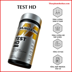MUSCLETECH TEST HD ELITE (120v) - TĂNG NỒNG ĐỘ TESTOSTERONE TỰ NHIÊN