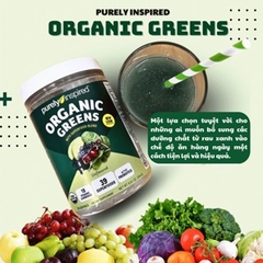 Bột rau xanh hữu cơ Purely Inspired Organic Greens (DATE T11/2025)