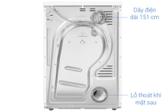 Máy sấy thông hơi Beko 9 kg DA9112RX0WB