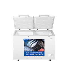 Tủ đông Aqua Inverter 365L 2 ngăn đông mát AQF-C5702E
