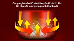 Nồi cơm điện Cuckoo 2 lít CR-1122