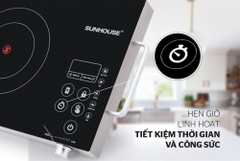 Bếp hồng ngoại cảm ứng Sunhouse 2000W SHD6017