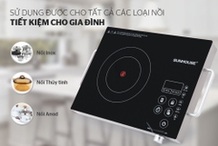Bếp hồng ngoại cảm ứng Sunhouse 2000W SHD6017