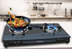 Bếp ga dương đôi Sakura SA-695SG