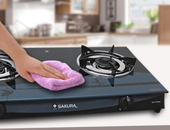 Bếp ga dương đôi Sakura SA-695SG