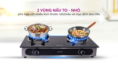 Bếp gas dương Mutosi MG 66M