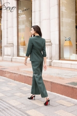 SONO - Áo vest linen xương cá