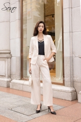 SONO - Áo vest linen xương cá