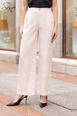 SONO - Áo vest linen xương cá