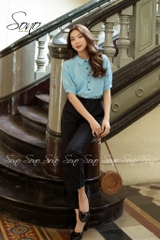 SONO - Quần dài linen form lửng nhiều màu