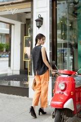 SONO - Quần dài linen form lửng nhiều màu