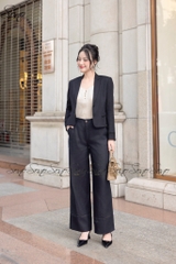 SONO - Quần dài linen phối ren