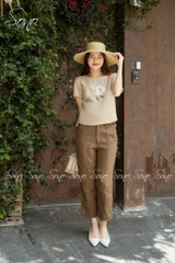 SONO - Quần dài Linen li giữa
