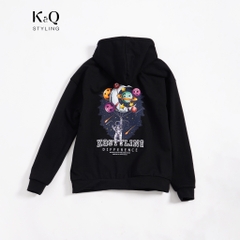 Áo Hoodie KQSTYLING Astronaut Ballon