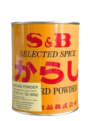 Bột Mù Tạt Vàng Kona Karashi S&B 400G