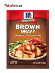 Bột Sốt Nâu {McCormick} Brown Gravy (0.87oz) 24G