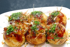 Nguyên Liệu Làm Bánh Takoyaki (Bột, Nước Sốt, Cá Bào, Rong Biển)