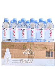 Nước Khoáng Evian 330ML Thùng 24 chai