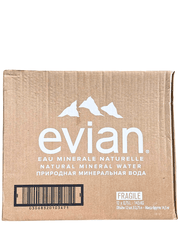 Nước Khoáng Evian Chai Thủy Tinh 750ML (Thùng 12 Chai)