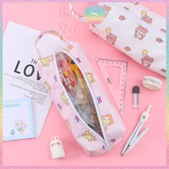 Túi đựng bút hoạt hình bằng vải poly 2 lớp không thấm nước