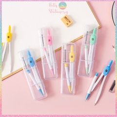 Compa vẽ hình tròn - Tặng kèm 1 hộp ruột chì bấm