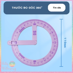 Thước kẻ đa năng HOTIS thước vẽ hình học đa chức năng hỗ trợ học toán
