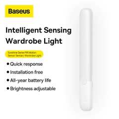 Đèn cảm ứng thông minh Baseus Sunshine Series PIR Motion Sensor Semiarc Wardrobe Light