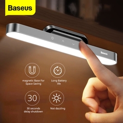 Đèn treo đế hít nam châm Baseus Magnetic Stepless Dimming Charging Desk Lamp (1800mAh ,4000K, 24h sử dụng liên tục)