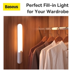 Đèn cảm ứng thông minh Baseus Sunshine Series PIR Motion Sensor Semiarc Wardrobe Light