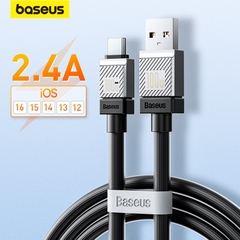 Cáp Sạc Nhanh Baseus CoolPlay Series Usb A to Lightning 2.4A Cho iPhone iPad (Fast Charging Cable Data)