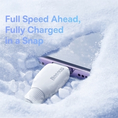 Cáp Sạc Nhanh Cho i.P.h.o.n.e i.P.a.d Baseus Pudding Series USB to L.i.g.h.t.n.i.n.g 2.4A ( Fast Charging Data Cable )