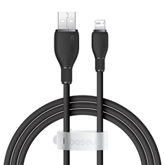 Cáp Sạc Nhanh Cho i.P.h.o.n.e i.P.a.d Baseus Pudding Series USB to L.i.g.h.t.n.i.n.g 2.4A ( Fast Charging Data Cable )