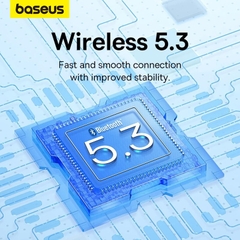 Tai Nghe Không Dây Baseus Bowie WM02 Plus True Wireless Earphones (Bluetooth V5.3, 50h sử dụng, Kích thước nhỏ gọn, Thời