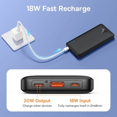 Pin Sạc Dự Phòng Baseus Airpow Fast Charge Power Bank (10000mAh/30000mAH, 20W, PD/QC/FCP Multi Quick charge Support)