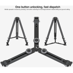 Chân máy quay Leofoto Video - LVC-253C