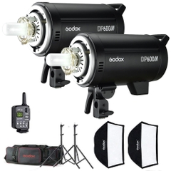 Bộ đèn Studio Godox Flash Kit - DP600III-D