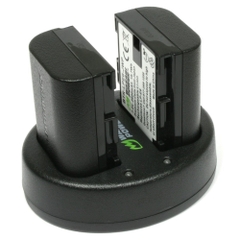 Bộ pin sạc Wasabi dùng cho Canon 60D,70D,6D,7D,5D Mark II,5D Mark III - LP-E6