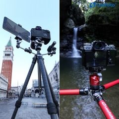 Chân máy ảnh Tripod Leofoto Mr.Y - LY-224C+LH-25R