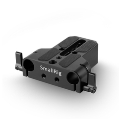 SmallRig Baseplate with Dual 15mm Rod Clamp - 1674