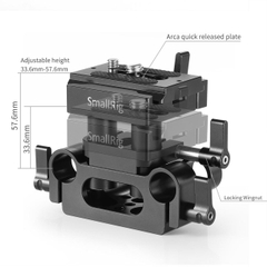 SmallRig Universal 15mm Rail Support System Baseplate - DBC2272B