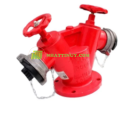 Đầu trụ chữa cháy 2 họng D65