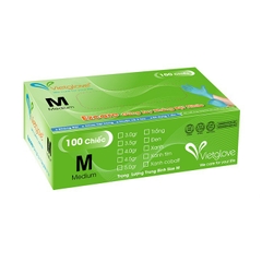 Găng tay y tế Nitrile màu đen không bột