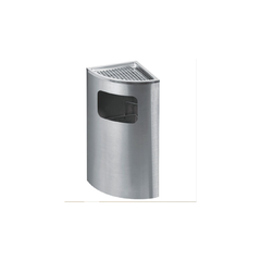 THÙNG RÁC INOX GẠT TÀN HÌNH RẺ QUẠT