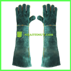 Găng tay da hàn dài