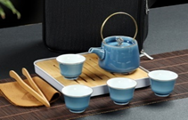 Bộ ấm trà gốm sứ Kung Fu