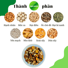 Siêu hạt Granola - Đăk Lăk (1 hộp - 500 gram)