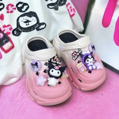 Dép SỤC cho bé gái hoạ tiết CHARM cute - LikeKids