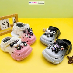 Dép SỤC cho bé gái hoạ tiết CHARM cute - LikeKids